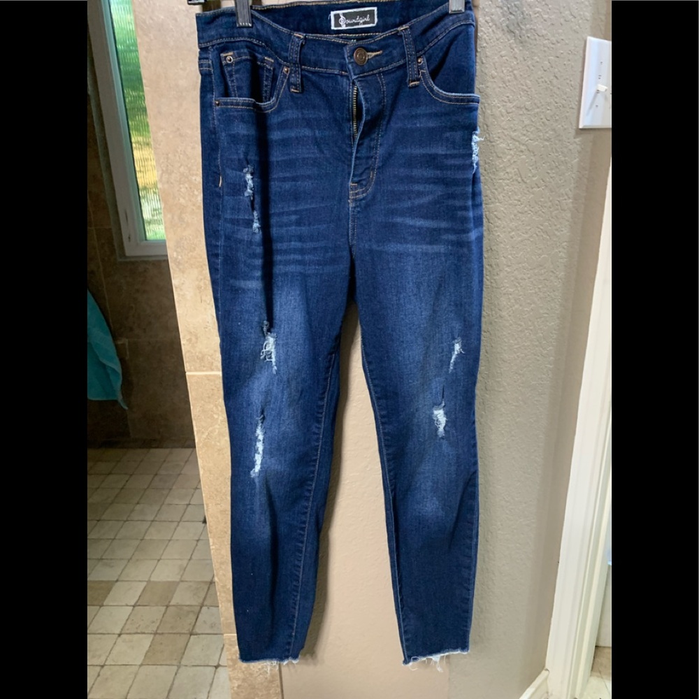Distressed Jeans